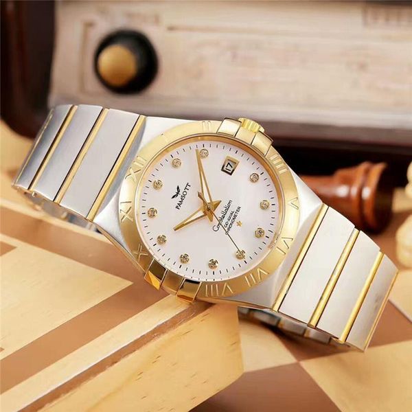 wristwatches men automatic mechanical gold stainless steel sapphire crystal diamonds luxury watch, Slivery;brown
wristwatches men automatic mechanical gold stainless steel sapphire crystal diamonds luxury watch, Slivery;brown