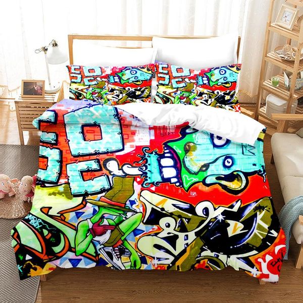 hip hop graffiti bedding set bedroom decor boys gitls gifts duvet comforter quilt cover 2/3 pieces bedspread pillowcases sets
hip hop graffiti bedding set bedroom decor boys gitls gifts duvet comforter quilt cover 2/3 pieces bedspread pillowcases sets