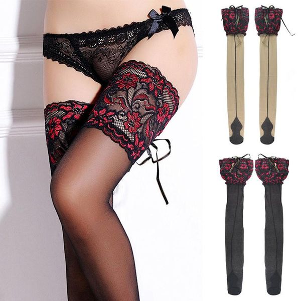 socks & hosiery women fishnet stockings heel back seam ladies wide lace flower silicone bandage thigh high, Black;white
socks & hosiery women fishnet stockings heel back seam ladies wide lace flower silicone bandage thigh high, Black;white