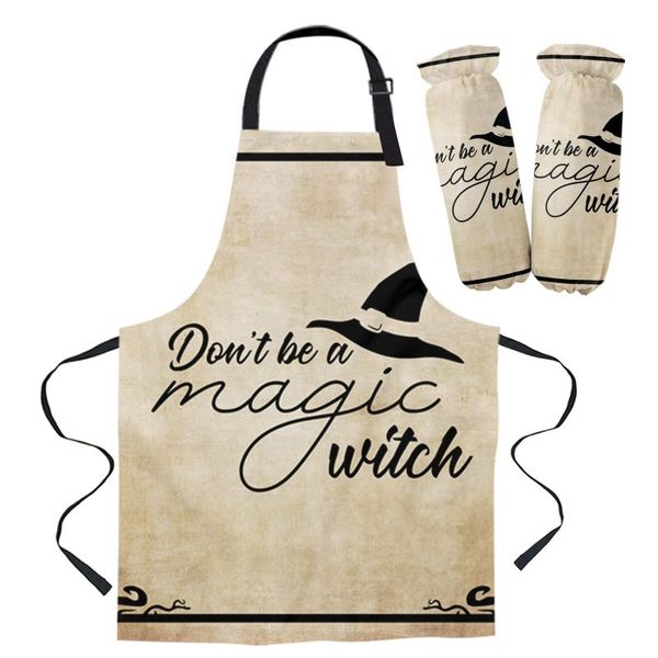 aprons halloween witch hat kitchen apron baking accessories sleeveless for men women home cleaning tools
aprons halloween witch hat kitchen apron baking accessories sleeveless for men women home cleaning tools