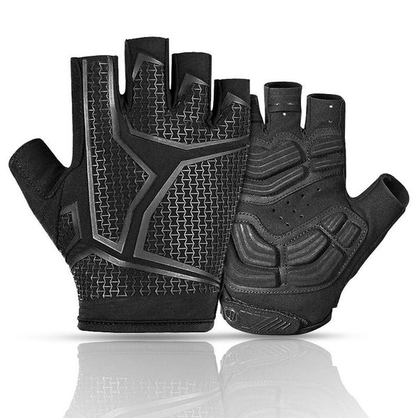 cycling gloves shockproof half short finger sport men women summer breathable bicycle gym fitness mtb bike, Black
cycling gloves shockproof half short finger sport men women summer breathable bicycle gym fitness mtb bike, Black