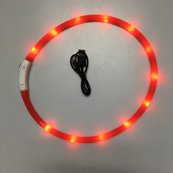 dog collars & leashes usb rechargeable safe warn led collar adjustable silicone keep at night
dog collars & leashes usb rechargeable safe warn led collar adjustable silicone keep at night
