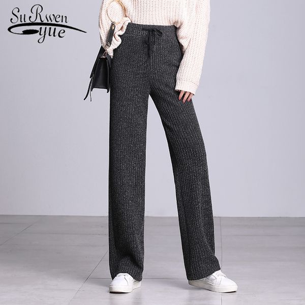 pantalones de mujer women winter pants office cintura alta knitted trousers 7259 50 210427, Black;white
pantalones de mujer women winter pants office cintura alta knitted trousers 7259 50 210427, Black;white