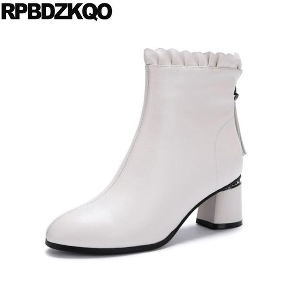 boots round toe high heel women winter 2021 chunky genuine leather booties elegant beige plus size big autumn brand 10 shoes, Black
boots round toe high heel women winter 2021 chunky genuine leather booties elegant beige plus size big autumn brand 10 shoes, Black