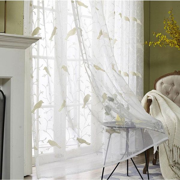 american pastoral style bird 3d embroiderey sheer curtains for living room white tulle kitchen voile fabric#4 curtain & drapes
american pastoral style bird 3d embroiderey sheer curtains for living room white tulle kitchen voile fabric#4 curtain & drapes
