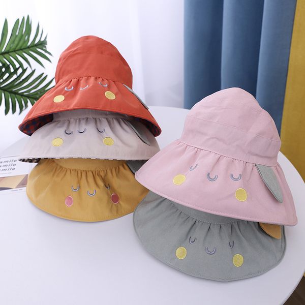 middle school children's sunscreen temperament lady sunshade girl's empty hat cartoon lattice double-sided adjustable, Yellow
middle school children's sunscreen temperament lady sunshade girl's empty hat cartoon lattice double-sided adjustable, Yellow