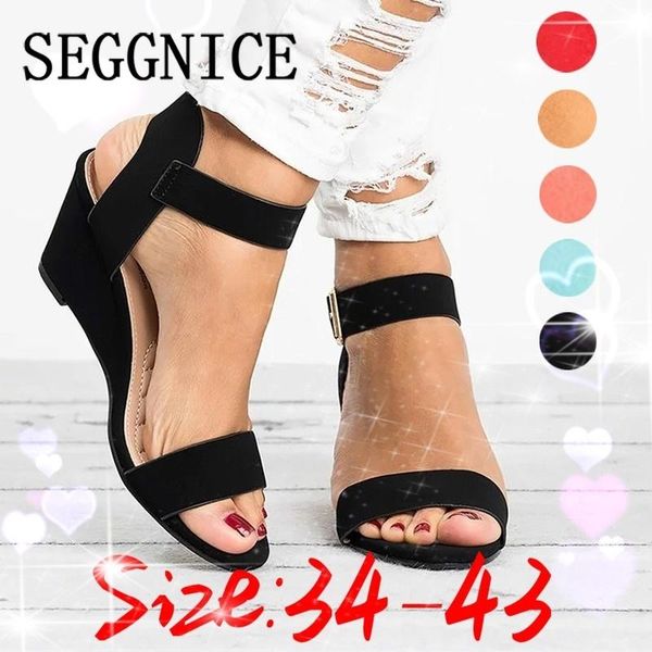 dress shoes 2021 summer casual women's high heel sandals open toe with wedges buckle female fish mouth flats plus size, Black
dress shoes 2021 summer casual women's high heel sandals open toe with wedges buckle female fish mouth flats plus size, Black