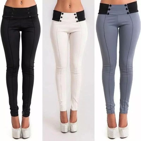 women's jumpsuits & rompers women fashing high waist solid long pants 2021 selling bandage button trousers slim ol office s-xl, Black;white
women's jumpsuits & rompers women fashing high waist solid long pants 2021 selling bandage button trousers slim ol office s-xl, Black;white
