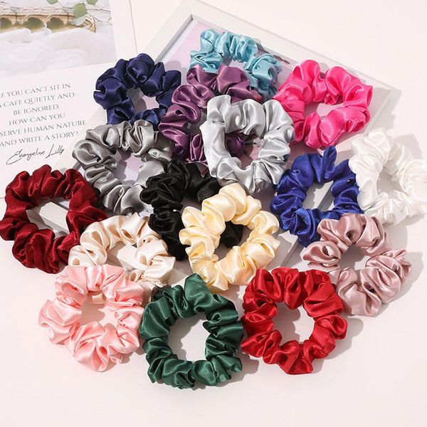 hair accessories women silk scrunchie elastic handmade multicolor band ponytail holder headband
hair accessories women silk scrunchie elastic handmade multicolor band ponytail holder headband