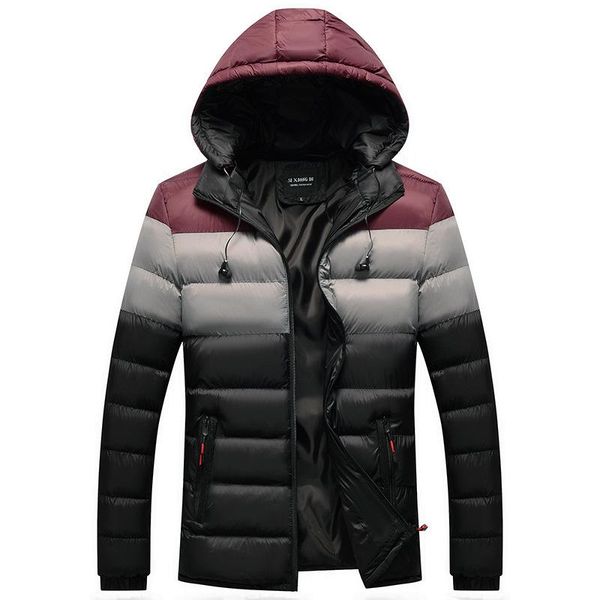 men's down & parkas warm thick jacket men solid patchwork windbreaker hooded bomber jackets 2021 winter male casual outwear coat clothi, Black
men's down & parkas warm thick jacket men solid patchwork windbreaker hooded bomber jackets 2021 winter male casual outwear coat clothi, Black