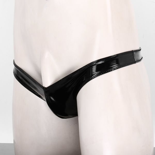 mens g-string panties wet look patent lingerie no waist rise bulge pouch open butt mini jockstrap thong briefs underwear, Black;white
mens g-string panties wet look patent lingerie no waist rise bulge pouch open butt mini jockstrap thong briefs underwear, Black;white