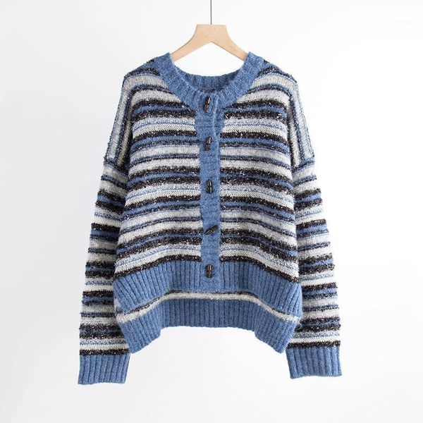women's knits & tees cardigans for women retro colorful striped knitted cardigan winter loose short female cashmere buckle wool sweater, White
women's knits & tees cardigans for women retro colorful striped knitted cardigan winter loose short female cashmere buckle wool sweater, White