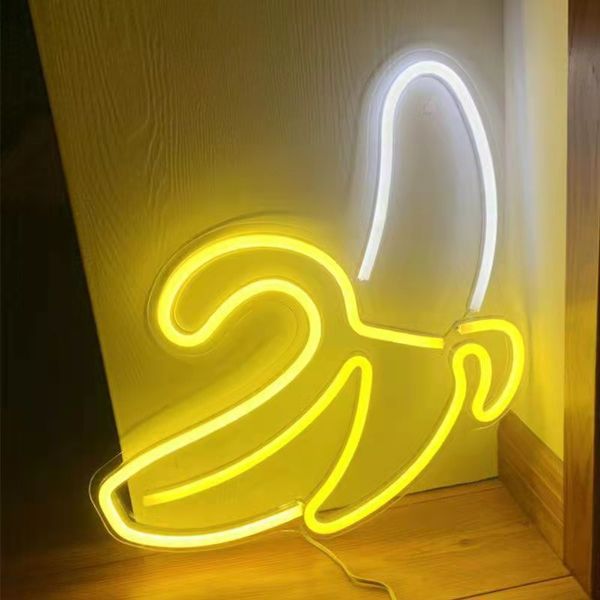 led bananaa neon sign acrylic transparent panel decoration lights for bedroom bar restaurant holiyday lighting 47*32cm
led bananaa neon sign acrylic transparent panel decoration lights for bedroom bar restaurant holiyday lighting 47*32cm