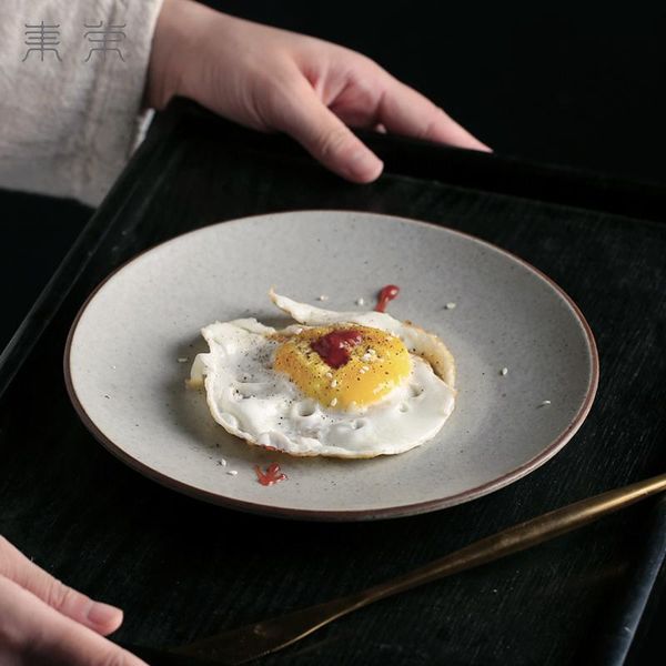 dishes & plates japanese irregular ceramic plate retro tableware fruit pasta salad home dining el restaurant supplies cn(origin)
dishes & plates japanese irregular ceramic plate retro tableware fruit pasta salad home dining el restaurant supplies cn(origin)