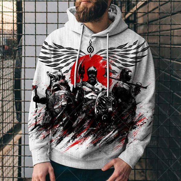 men's hoodies & sweatshirts viking totem hoodie 2021 fashion men/women universal long sleeve hooded pullover casual sportswear oversize, Black
men's hoodies & sweatshirts viking totem hoodie 2021 fashion men/women universal long sleeve hooded pullover casual sportswear oversize, Black