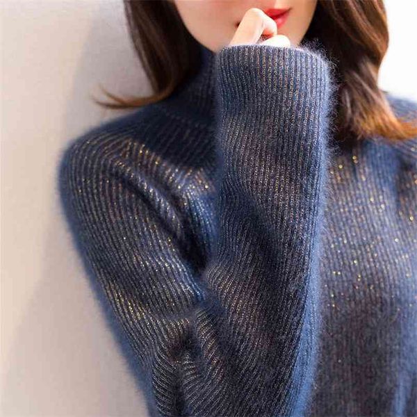 pullover sweater solid color cashmere women's sweaters o-neck knitted inner women short bottoming all-match 210427, White;black
pullover sweater solid color cashmere women's sweaters o-neck knitted inner women short bottoming all-match 210427, White;black