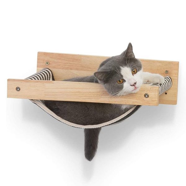 cat beds & furniture wall-mounted hammock solid wood windowsill pine hanging nest pet climbing frame
cat beds & furniture wall-mounted hammock solid wood windowsill pine hanging nest pet climbing frame