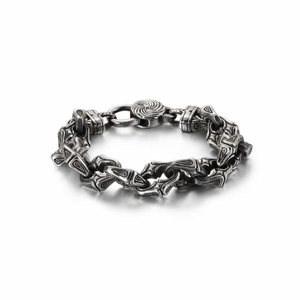punk 215mm twisted linking box chain bracelet men matte stainless steel letter x shaped charm bangle male jewellry 2021 link,, Black
punk 215mm twisted linking box chain bracelet men matte stainless steel letter x shaped charm bangle male jewellry 2021 link,, Black