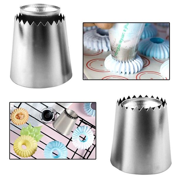 baking & pastry tools sulta ne ring cookies mold piping nozzles stainless steel icing set cake decorating tip 1set
baking & pastry tools sulta ne ring cookies mold piping nozzles stainless steel icing set cake decorating tip 1set