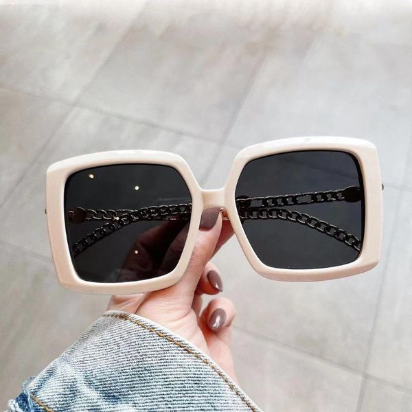 sunglasses unique fashion oversized square for women gradient classic trend sun glasses elegant pink leopard frame big shade, White;black
sunglasses unique fashion oversized square for women gradient classic trend sun glasses elegant pink leopard frame big shade, White;black