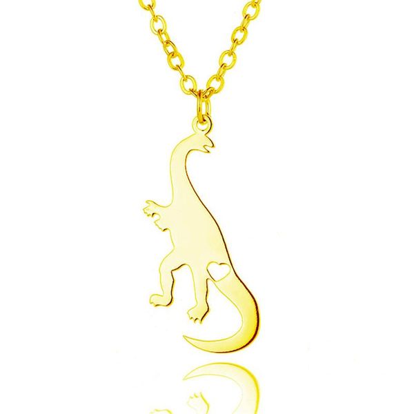 wholesale trendy dinosaur stainless steel necklace heart pendant women fashion jewellery gift necklaces, Silver
wholesale trendy dinosaur stainless steel necklace heart pendant women fashion jewellery gift necklaces, Silver