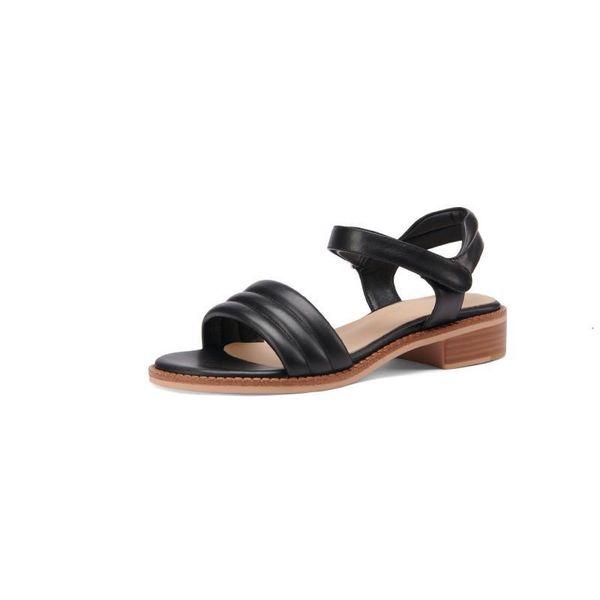 sandals memunia arrive women genuine leather shoes solid colors comfortable low heel casual w81g, Black
sandals memunia arrive women genuine leather shoes solid colors comfortable low heel casual w81g, Black