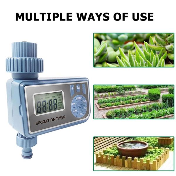 programmable garden watering faucet timer controller device lawn battery operated digital water sprinkler irrigation system equipments
programmable garden watering faucet timer controller device lawn battery operated digital water sprinkler irrigation system equipments