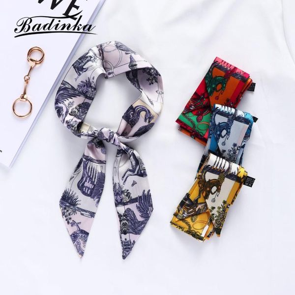 scarves badinka 2021 women's vintage horse print silk headband scarf for hair bandana women long skinny purse neck scarfs ladies, Blue;gray
scarves badinka 2021 women's vintage horse print silk headband scarf for hair bandana women long skinny purse neck scarfs ladies, Blue;gray