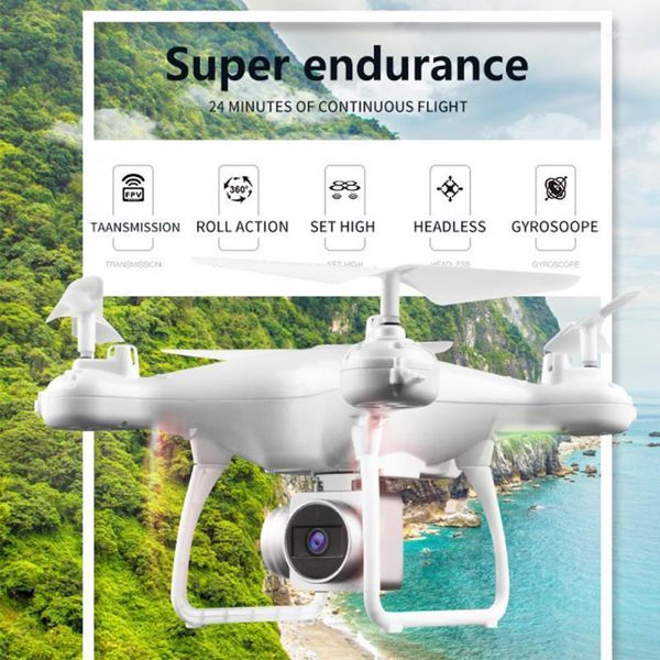 hjmax rc quadcopter kid toy training wi-fi supper endurance drone built-in 720p hd camera fpv white black11
hjmax rc quadcopter kid toy training wi-fi supper endurance drone built-in 720p hd camera fpv white black11