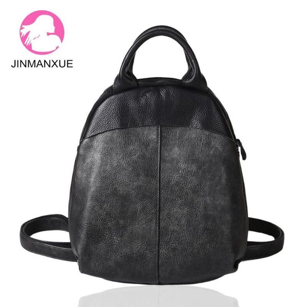 backpack vintage leather for women large capacity school bag girls leisure shoulder travel bags female rucksack
backpack vintage leather for women large capacity school bag girls leisure shoulder travel bags female rucksack