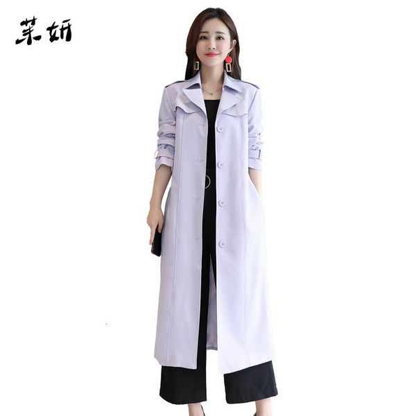 women's trench coats windbreaker jacket women spring 2021 korean long coat with belt solid slim thin lapel single-breasted femme outwea, Tan;black
women's trench coats windbreaker jacket women spring 2021 korean long coat with belt solid slim thin lapel single-breasted femme outwea, Tan;black