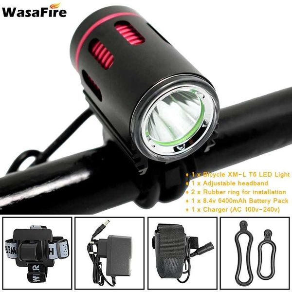 super bright 2000lm xm-l2 led bike light 4 modes bicycle front head lamp rechargeable +battery pack lights
super bright 2000lm xm-l2 led bike light 4 modes bicycle front head lamp rechargeable +battery pack lights