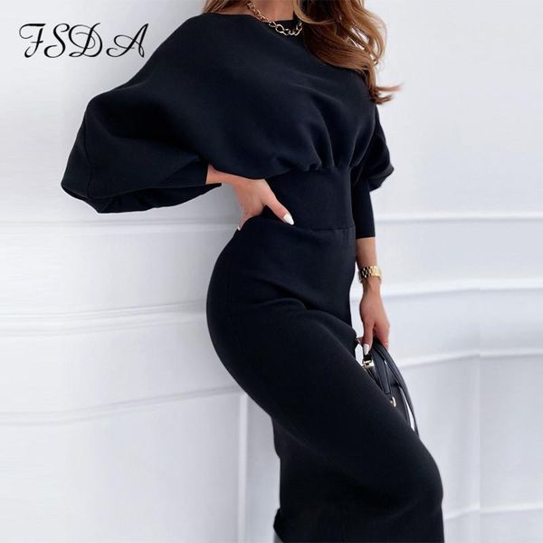 casual dresses fsda o neck long puff sleeve bodycon dress knitted women midi autumn winter black party 2021 fashion, Black;gray
casual dresses fsda o neck long puff sleeve bodycon dress knitted women midi autumn winter black party 2021 fashion, Black;gray
