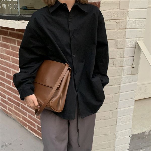 women's hoodies & sweatshirts hzirip minimalistic lapel clothing casual all elegant games streetwear solid femme blouses oversize chic, Black
women's hoodies & sweatshirts hzirip minimalistic lapel clothing casual all elegant games streetwear solid femme blouses oversize chic, Black