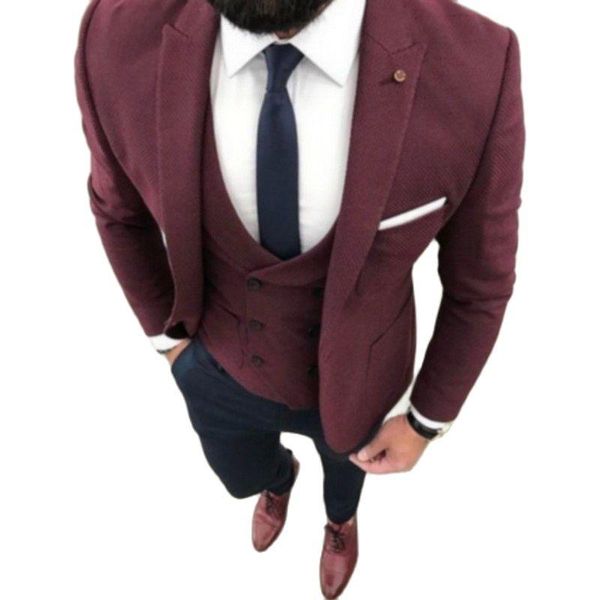 men's suits & blazers slim fits burgundy evening dress toast business suit customize handsome groom tuxedos (jacket+pants+vest+tie) k:1, White;black
men's suits & blazers slim fits burgundy evening dress toast business suit customize handsome groom tuxedos (jacket+pants+vest+tie) k:1, White;black