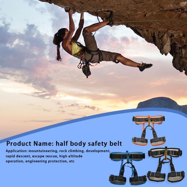 cords, slings and webbing multifunctional safety belt outdoor sports rock climbing survival half body protection harness camping equipment
cords, slings and webbing multifunctional safety belt outdoor sports rock climbing survival half body protection harness camping equipment
