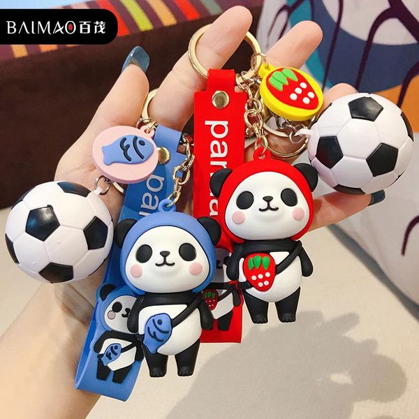 keychains 2021 fashion mewgulf taiyaki panda football doll key chain bag pendant creative car ring wholesale, Silver
keychains 2021 fashion mewgulf taiyaki panda football doll key chain bag pendant creative car ring wholesale, Silver