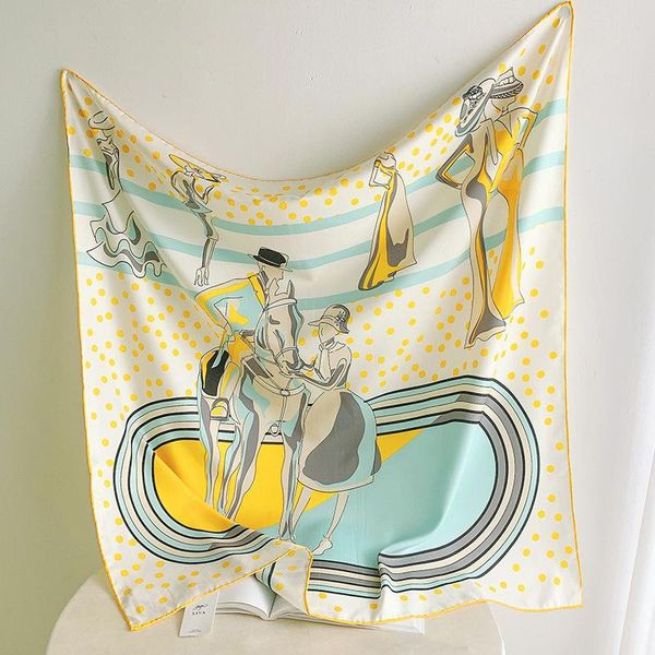 scarves 90cm manual hand rolled twill silk scarf womenequestrian party print curled square echarpes foulards femme wrap bandana, Blue;gray
scarves 90cm manual hand rolled twill silk scarf womenequestrian party print curled square echarpes foulards femme wrap bandana, Blue;gray
