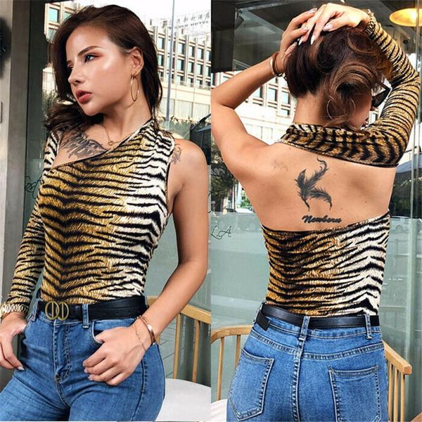 hirigin women one shoulder tiger printed leotard short romper body suit tank jumpsuit women's jumpsuits & rompers, Black;white
hirigin women one shoulder tiger printed leotard short romper body suit tank jumpsuit women's jumpsuits & rompers, Black;white