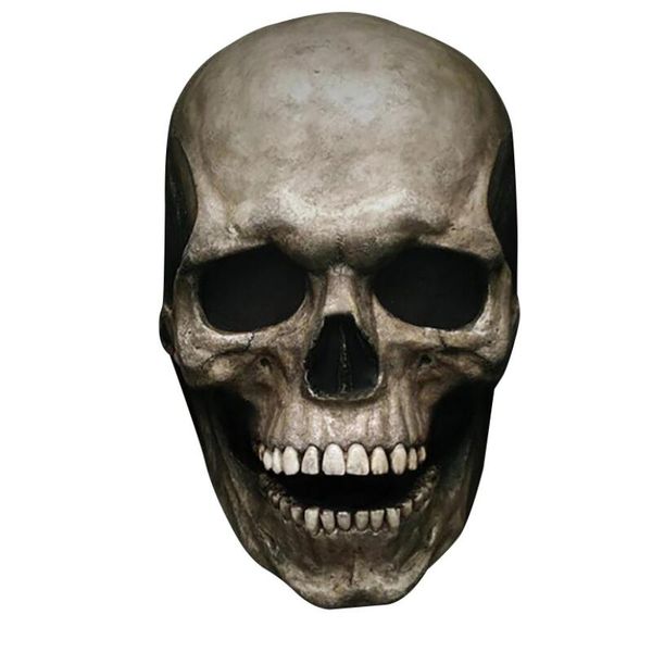 2021 halloween costumes mask movable jaw full head skull mask halloween decoration scary mask cosplay party decor skull helmet, Black
2021 halloween costumes mask movable jaw full head skull mask halloween decoration scary mask cosplay party decor skull helmet, Black