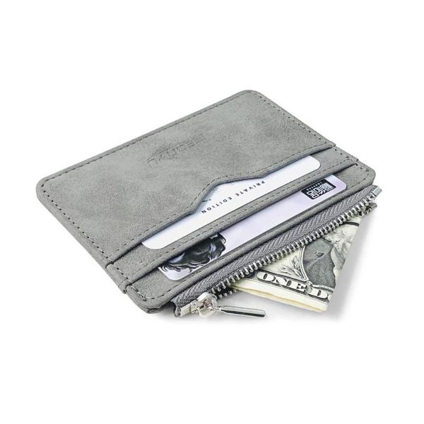 card holders men's wallet short matte leather retro multi-card frosted fabric holder money minimalist purse transparent coins, Brown;gray
card holders men's wallet short matte leather retro multi-card frosted fabric holder money minimalist purse transparent coins, Brown;gray