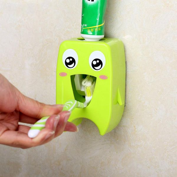 automatic toothpaste dispenser family toothbrush holder for bathroom household wall mount rack bath set squeezer accessory
automatic toothpaste dispenser family toothbrush holder for bathroom household wall mount rack bath set squeezer accessory