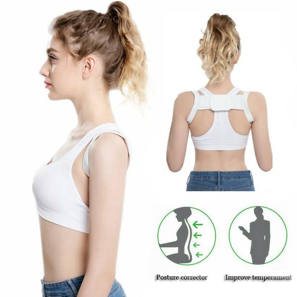 women men posture corrector back support shoulder children adjustable health care orthopedic corset, Black;blue
women men posture corrector back support shoulder children adjustable health care orthopedic corset, Black;blue