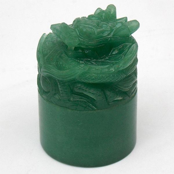 gift sets ancient china cylinder royal jade seal aventurine green dragon signet baoyin wealth-absorbing decoration
gift sets ancient china cylinder royal jade seal aventurine green dragon signet baoyin wealth-absorbing decoration