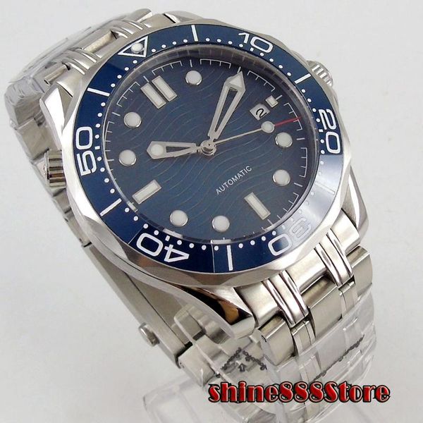 wristwatches bliger brand men wristwatch sapphire glass automatic movement mental band black/blue/grey dial, Slivery;brown
wristwatches bliger brand men wristwatch sapphire glass automatic movement mental band black/blue/grey dial, Slivery;brown