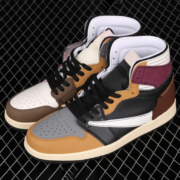jumpman 1 classical basketball shoes 1s high og travis scotts x dark brown designer fashion sport running shoe with box
jumpman 1 classical basketball shoes 1s high og travis scotts x dark brown designer fashion sport running shoe with box