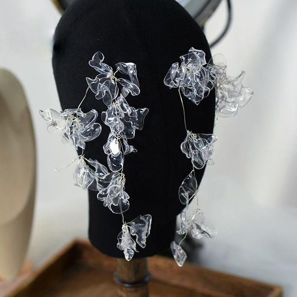 hair clips & barrettes korean crystal liquid flowers long earrings wedding bridal modeling side decoration head accessories, Golden;silver
hair clips & barrettes korean crystal liquid flowers long earrings wedding bridal modeling side decoration head accessories, Golden;silver