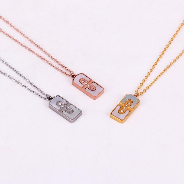 pendant necklaces fashion stainless steel crystal shell square necklace geometry rose gold color women female party gift, Silver
pendant necklaces fashion stainless steel crystal shell square necklace geometry rose gold color women female party gift, Silver