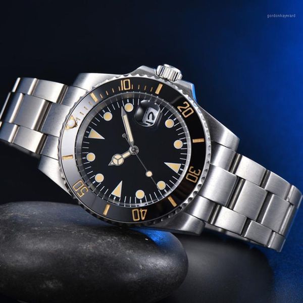 wristwatches sterile black orange nail surface men's automatic mechanical watch stainless steel color ceramic ring, Slivery;brown
wristwatches sterile black orange nail surface men's automatic mechanical watch stainless steel color ceramic ring, Slivery;brown