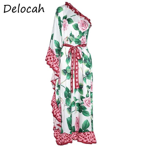 casual dresses delocah summer women fashion runway holiday long plus size one-shoulder ruffles floral print ladies maix, Black;gray
casual dresses delocah summer women fashion runway holiday long plus size one-shoulder ruffles floral print ladies maix, Black;gray